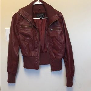 Leather jacket